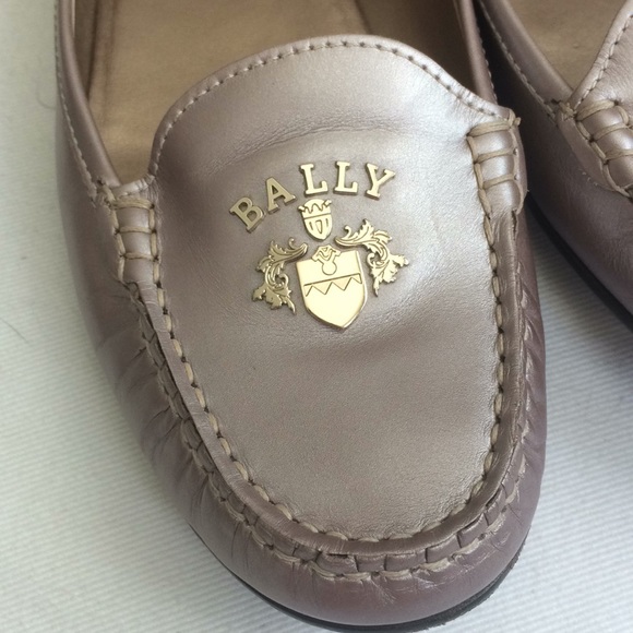 Bally Shoes - Bally Lavender Pearlescent Leather Flats Size 8.5